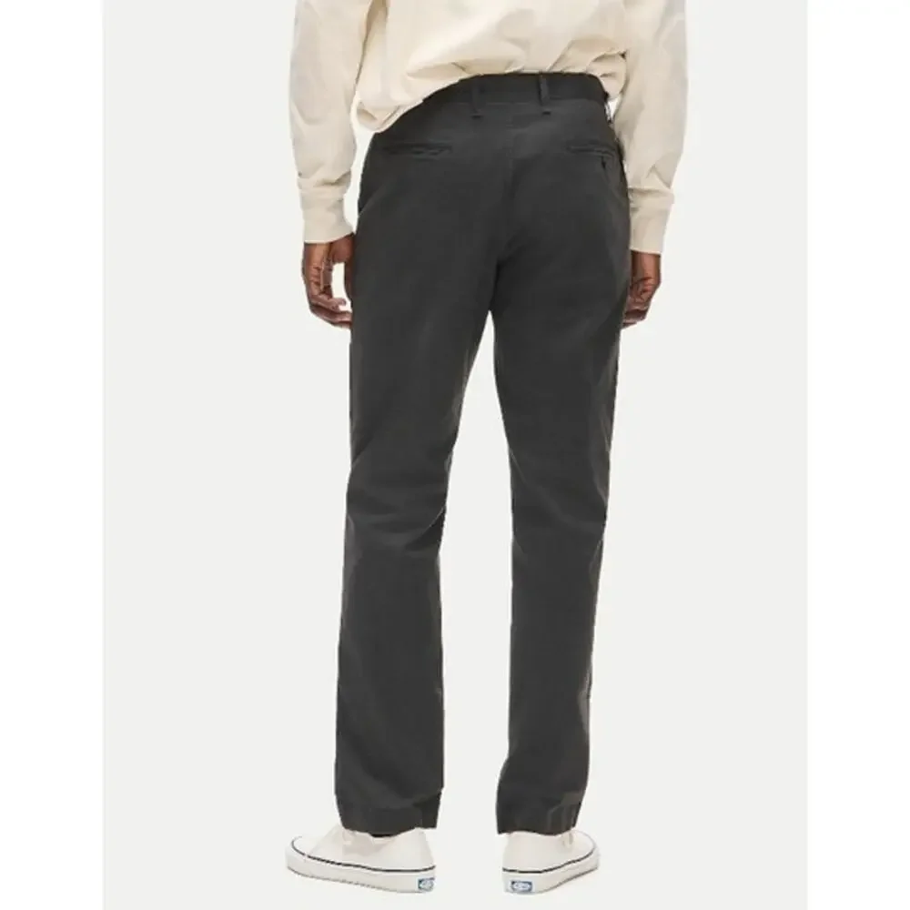 NWT J. Crew 770™ Straight-Fit Stretch Chino Pant Faded Black 34/30 *Flaw